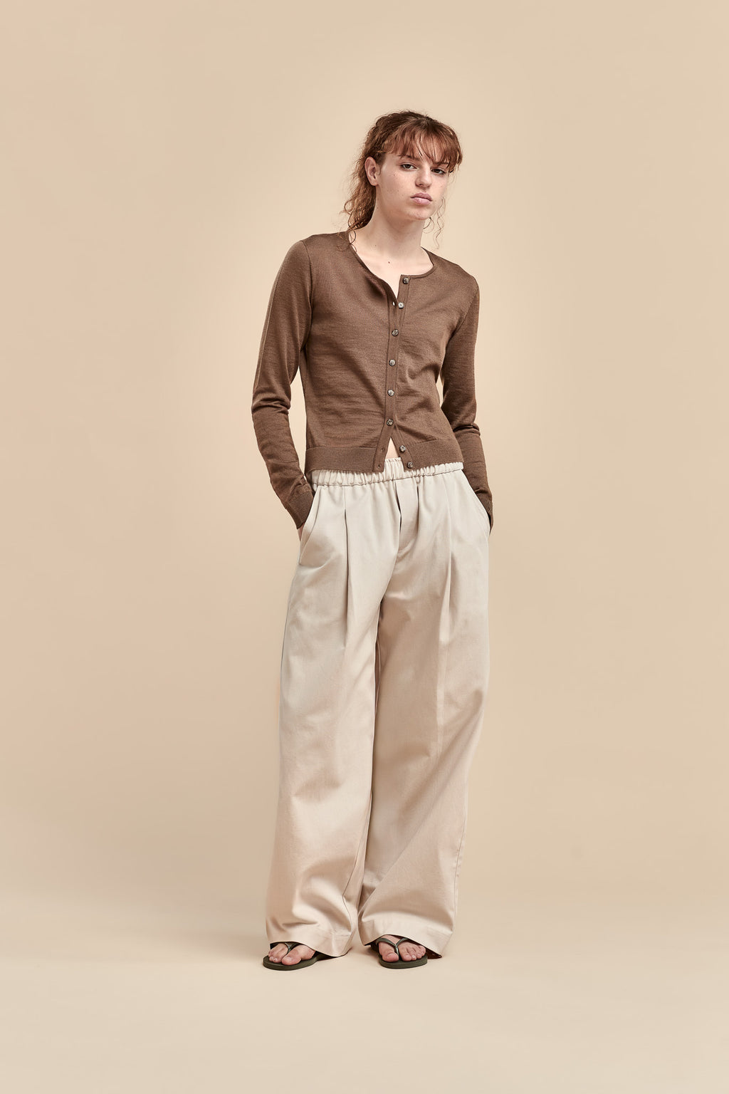 Merino Crop Crew Cardi - Standard Issue