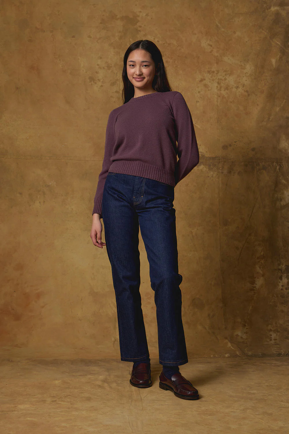 Cashmere Pullover in Orchid