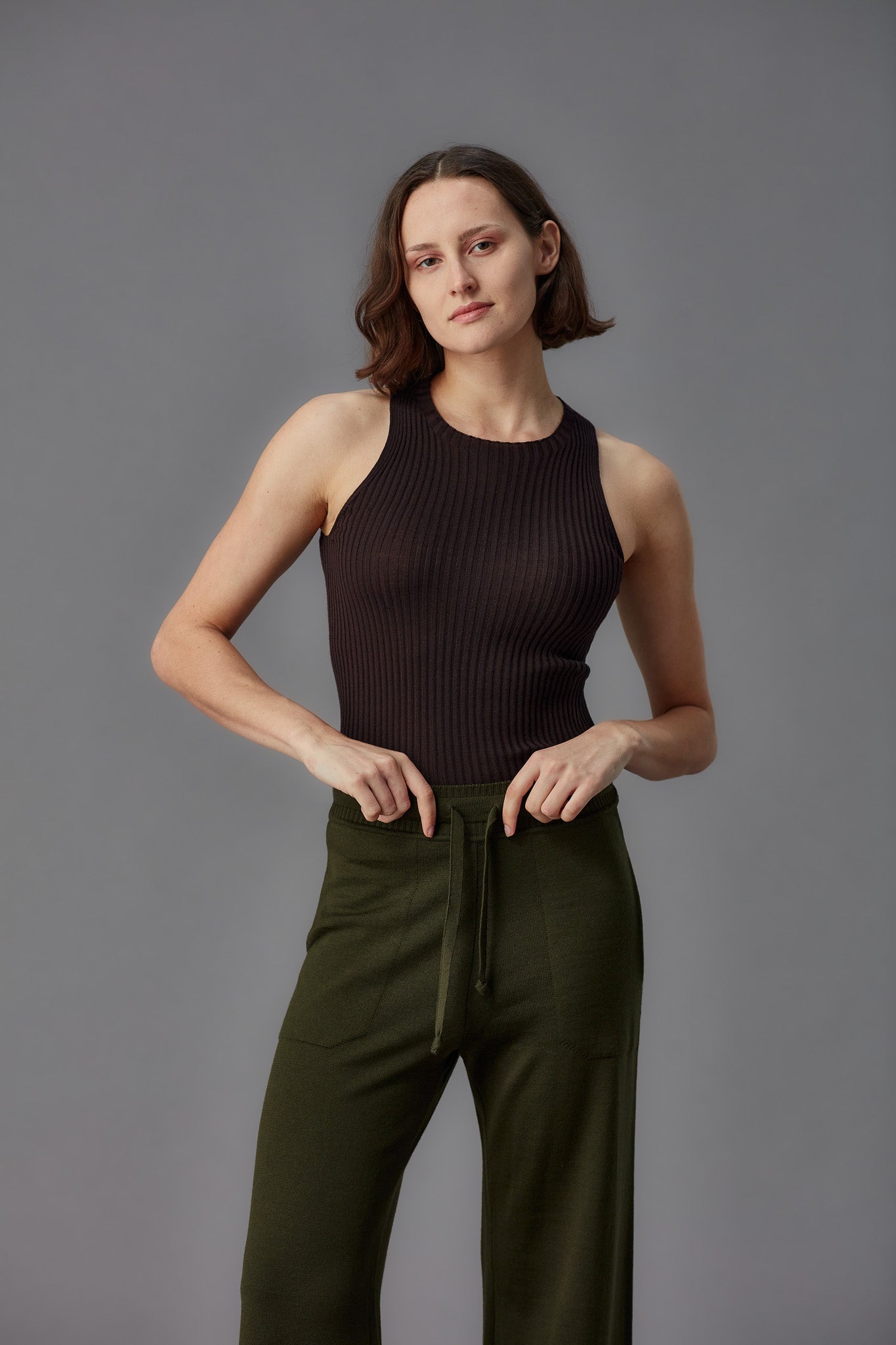 Merino Rib Crew Tank Standard Issue