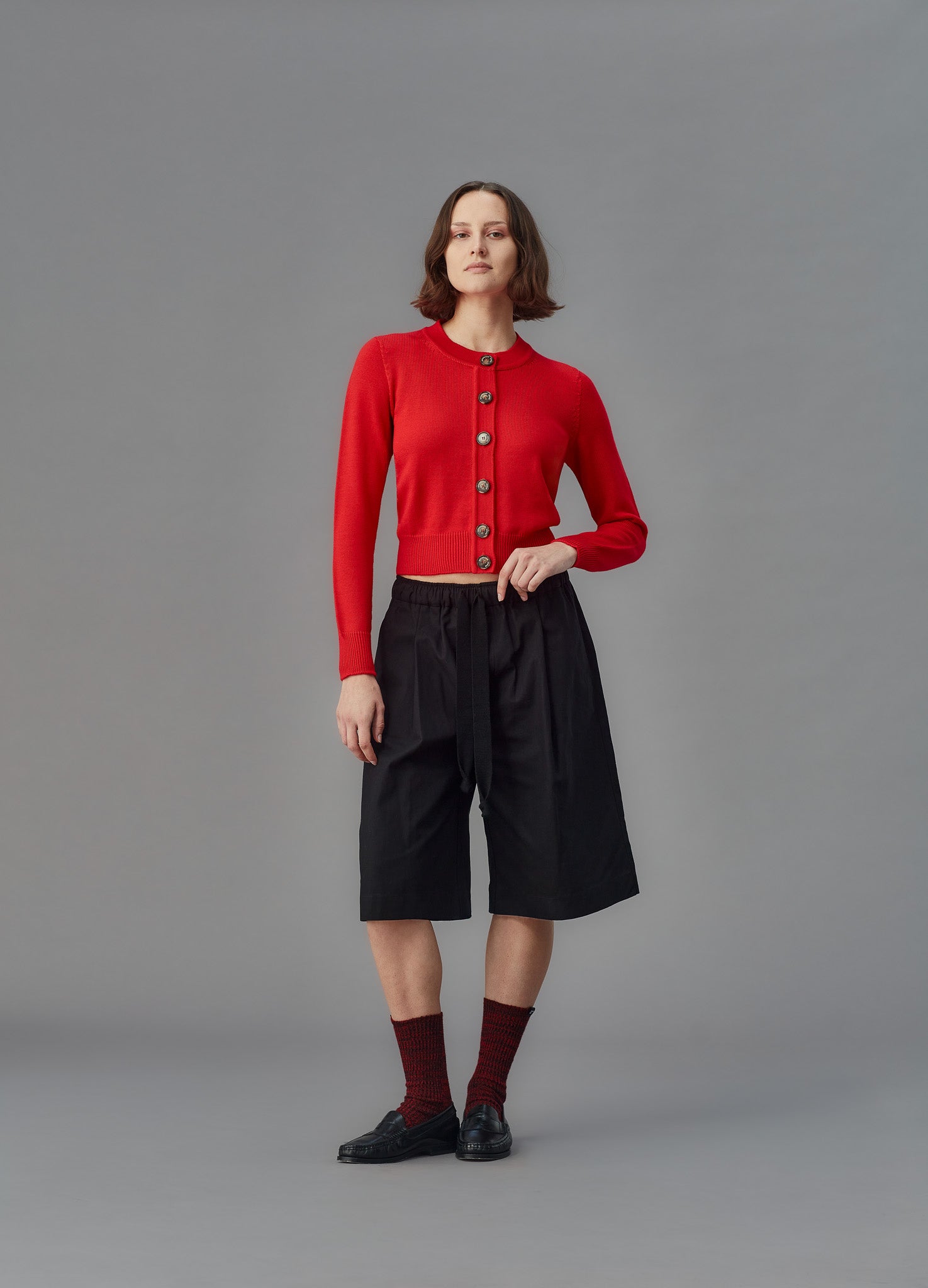 Merino Crew Neck Cardigan Standard Issue