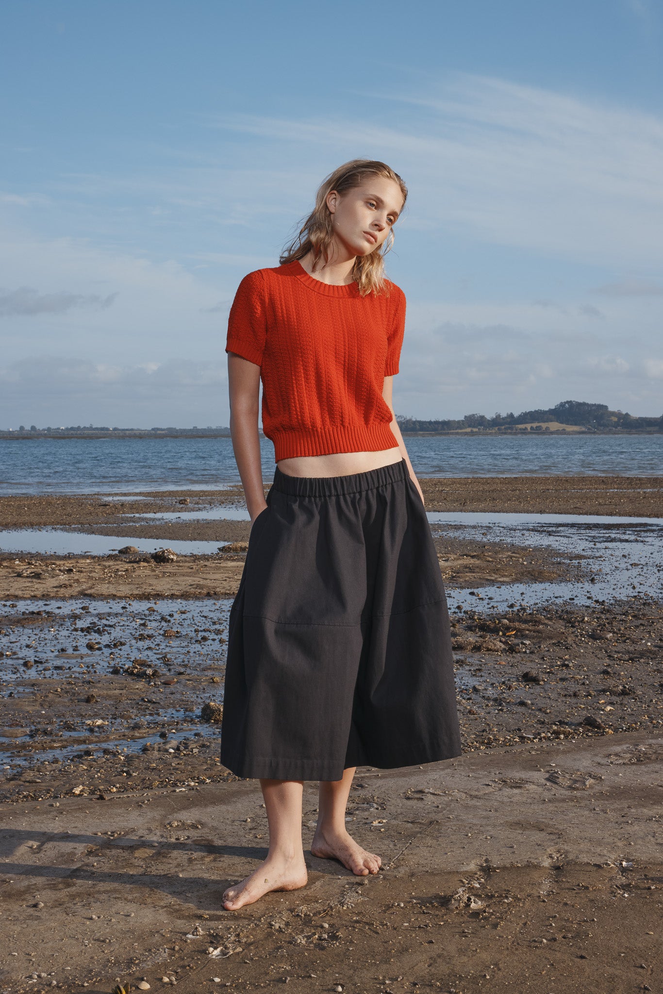 Cotton grain T Shirt