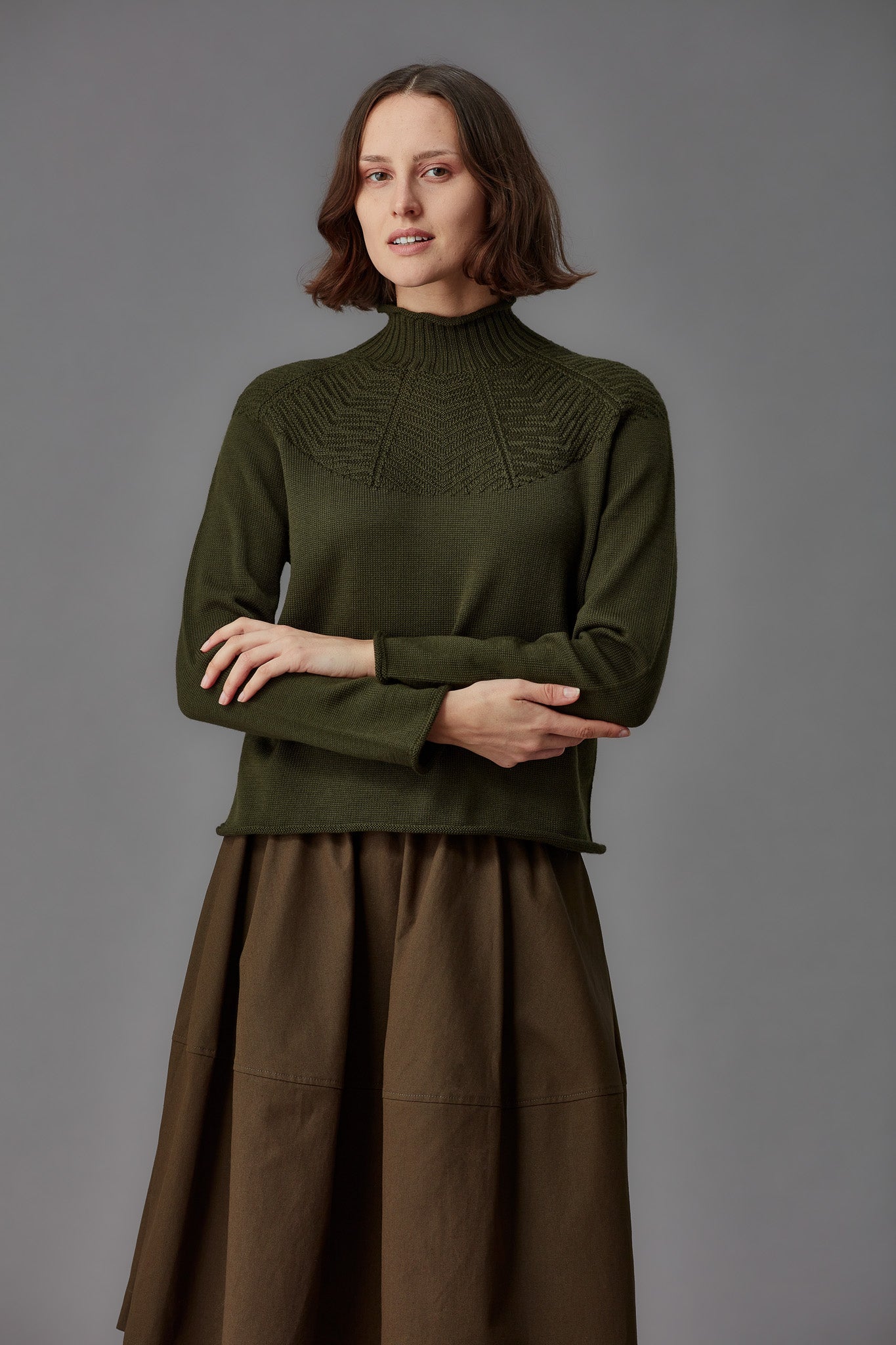 Merino Mock Neck Sweater Standard Issue