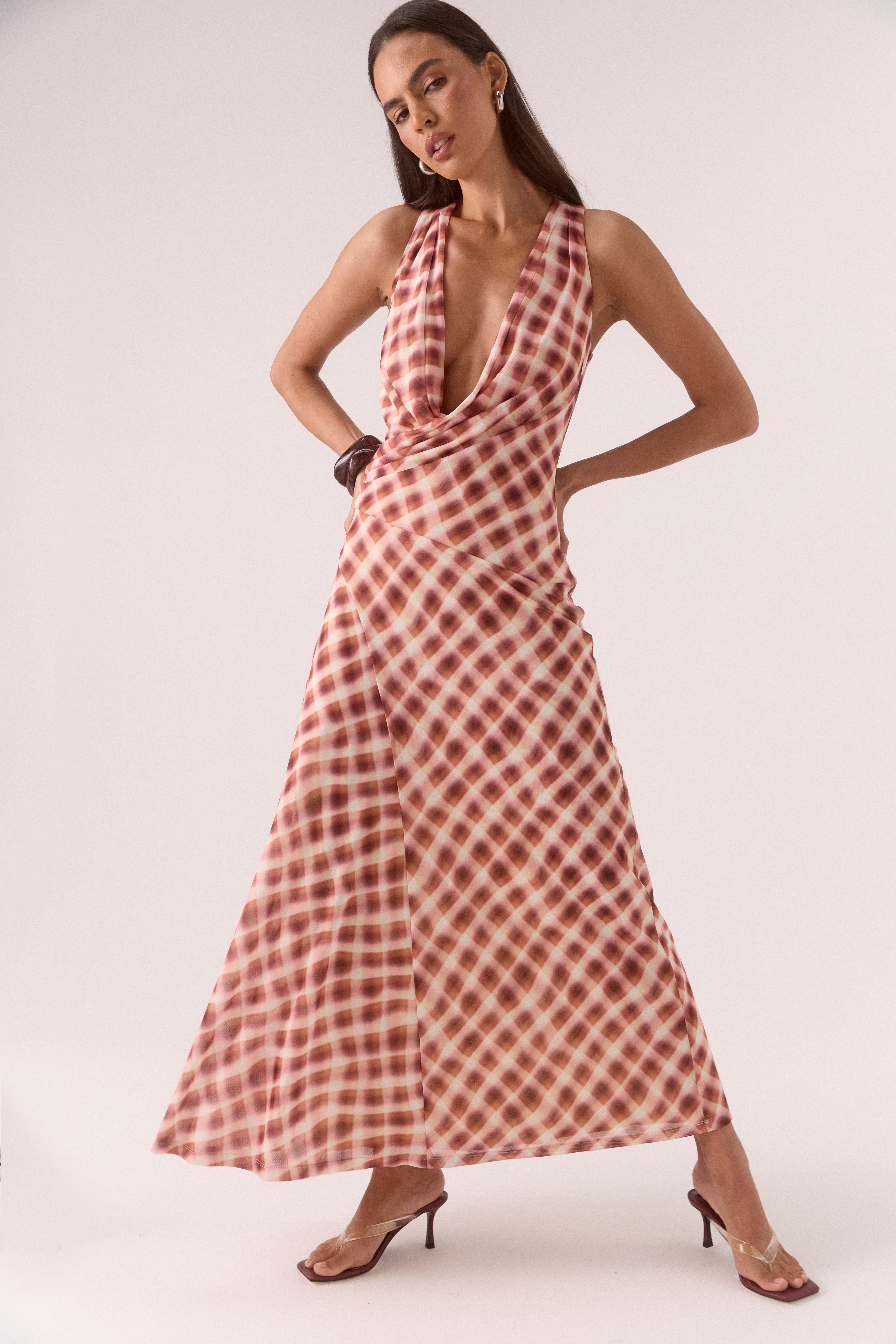 Euphoria Dress Check Sovere