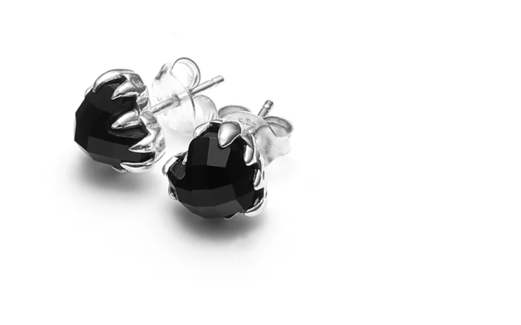 Stolen girlfriends club love claw earrings silver