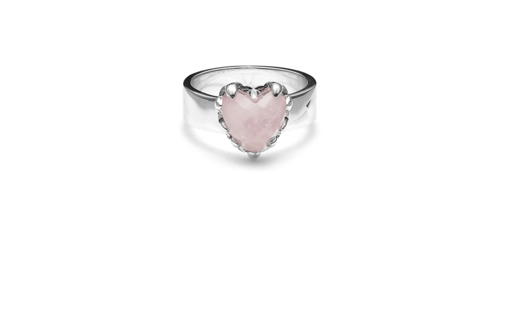 Stolen girlfriends Love claw ring silver