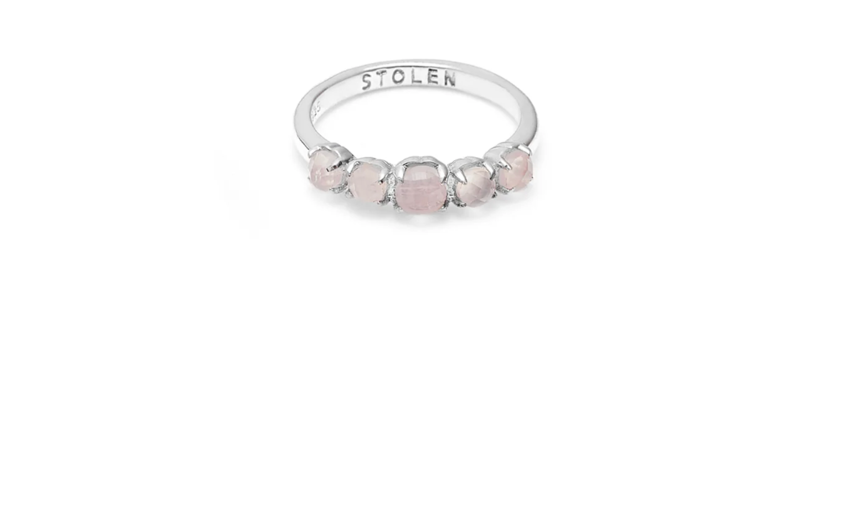 Stolen girlfriends halo cluster ring