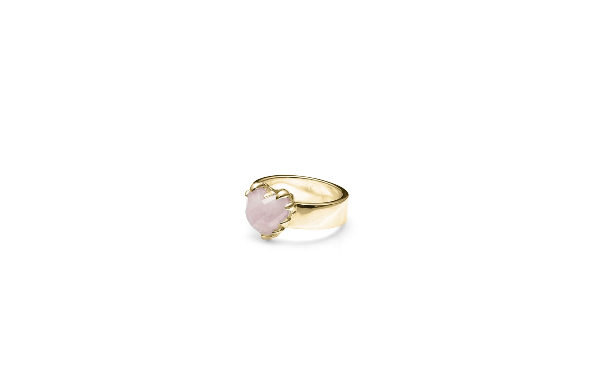 Stolen girlfriends love claw ring gold plated