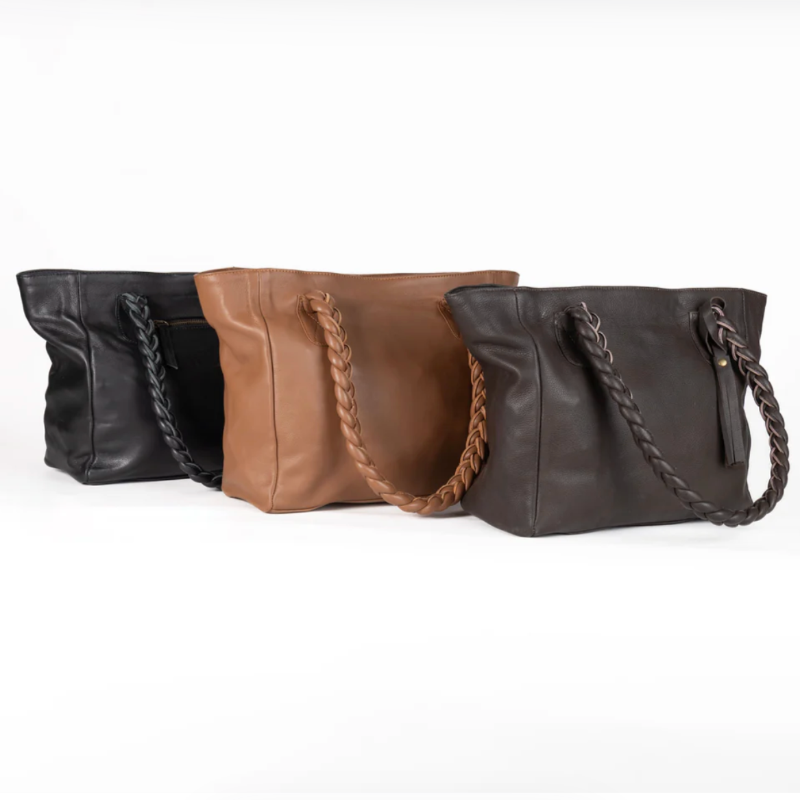 Furmoo Giddy Leather tote