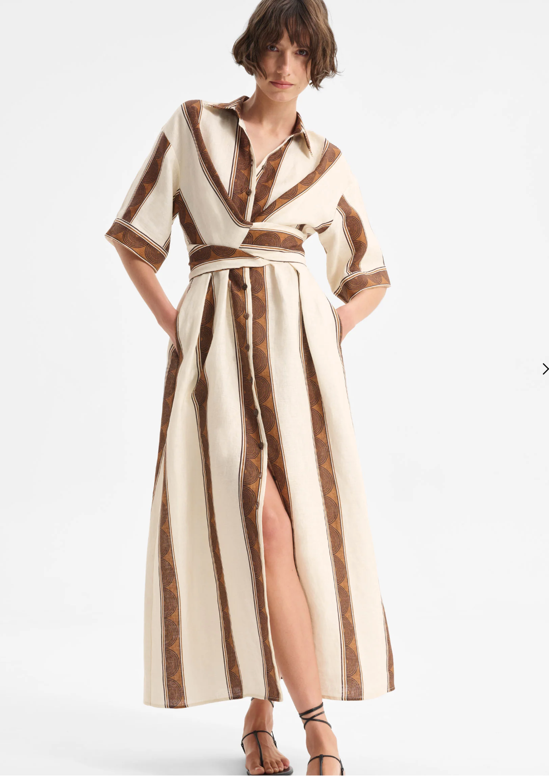 Harriet Linen Shirt Dress