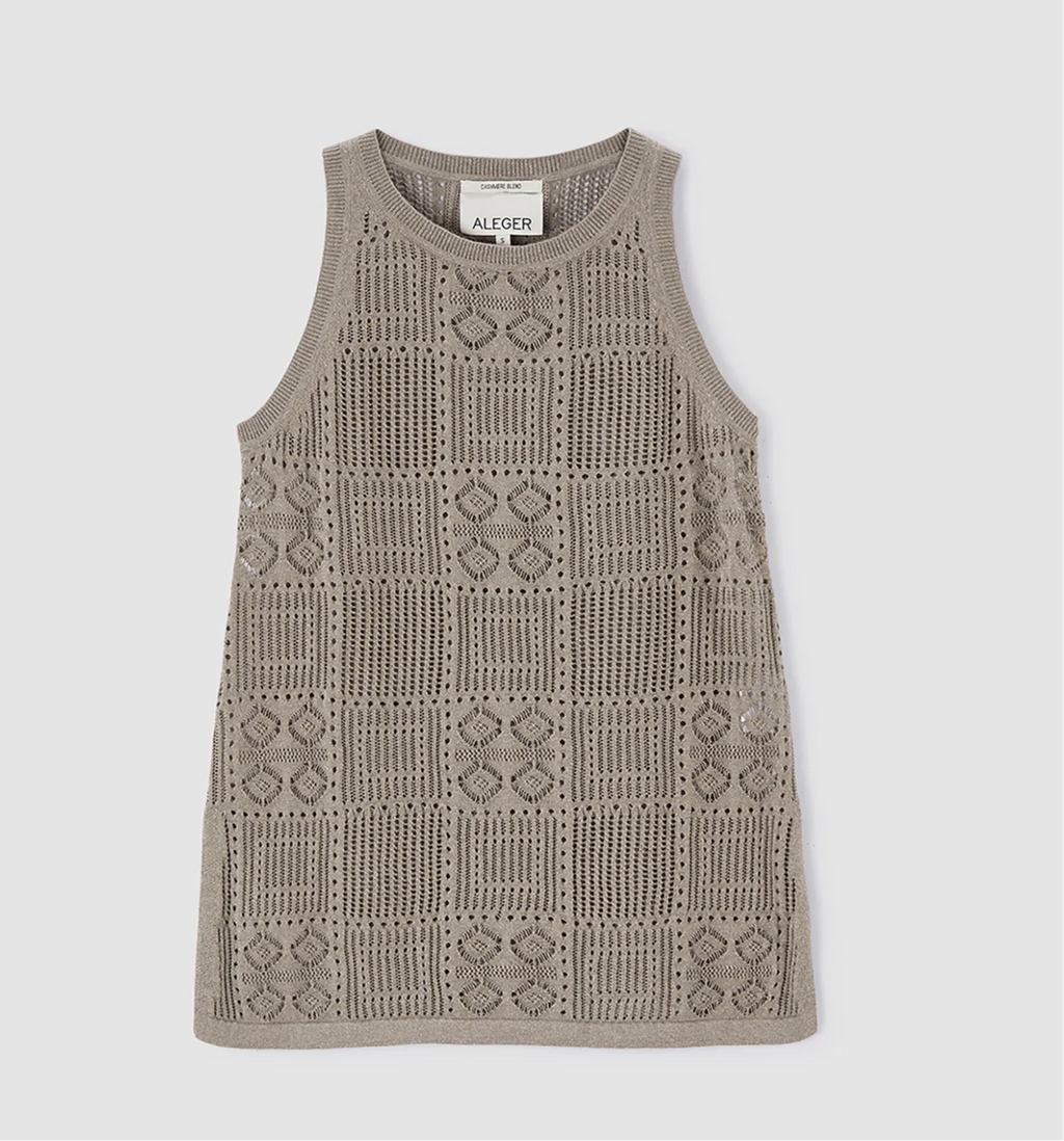 N.2340 GUIPURE TANK Alegar