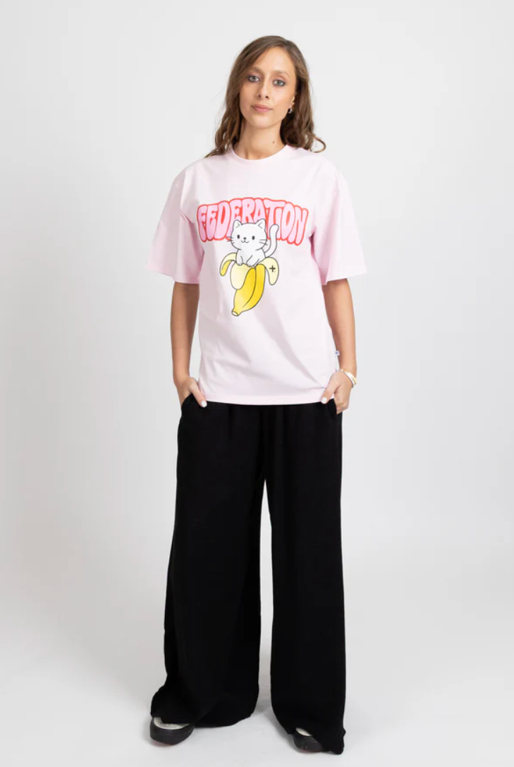 Tour Tee Banana Cat Federation