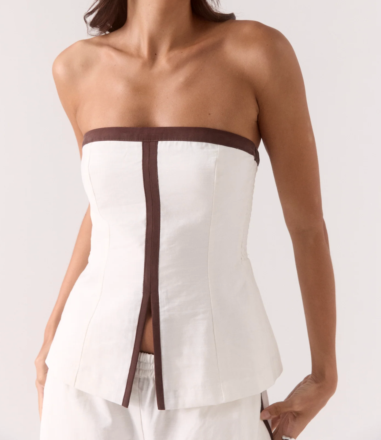 Sora Bodice Vanilla or Ganache Sovere