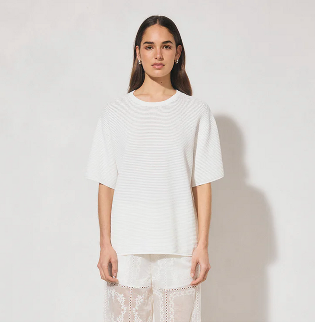 Soma Knit Tee White