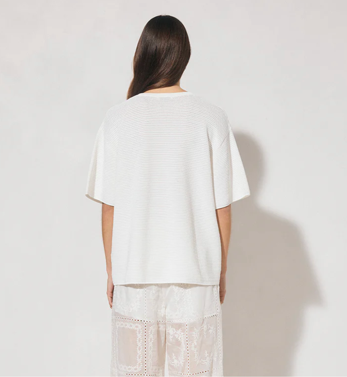 Soma Knit Tee White