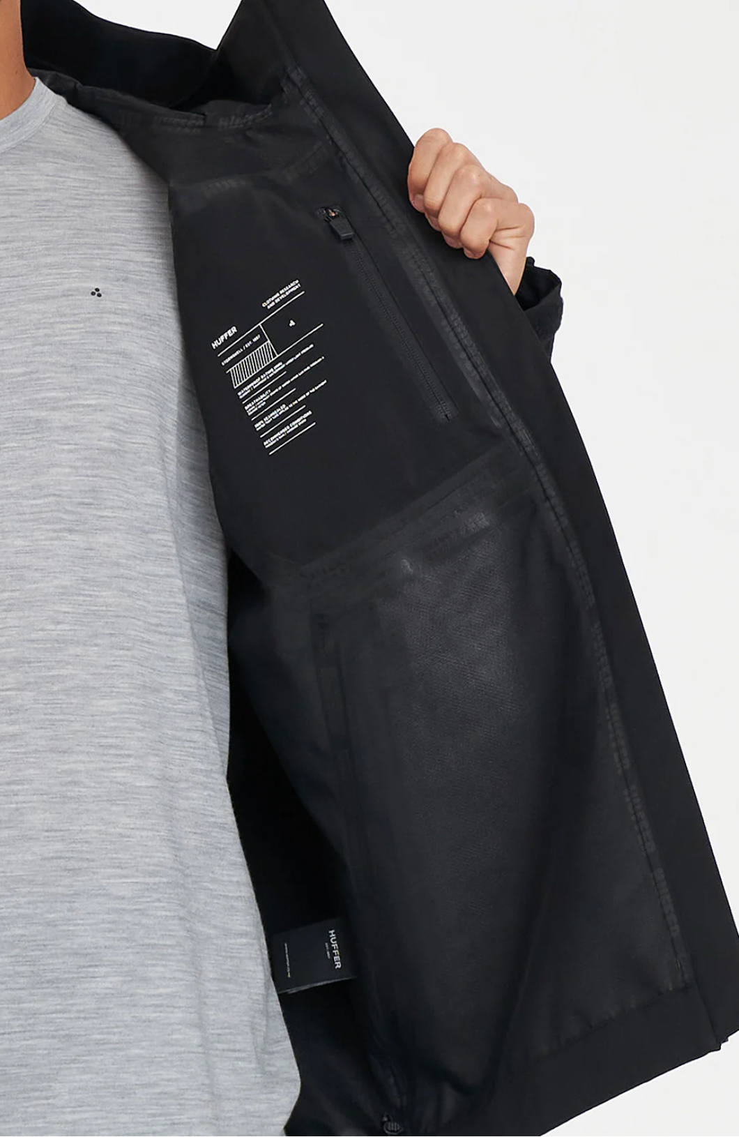 Mens Stormshell Jacket Huffer