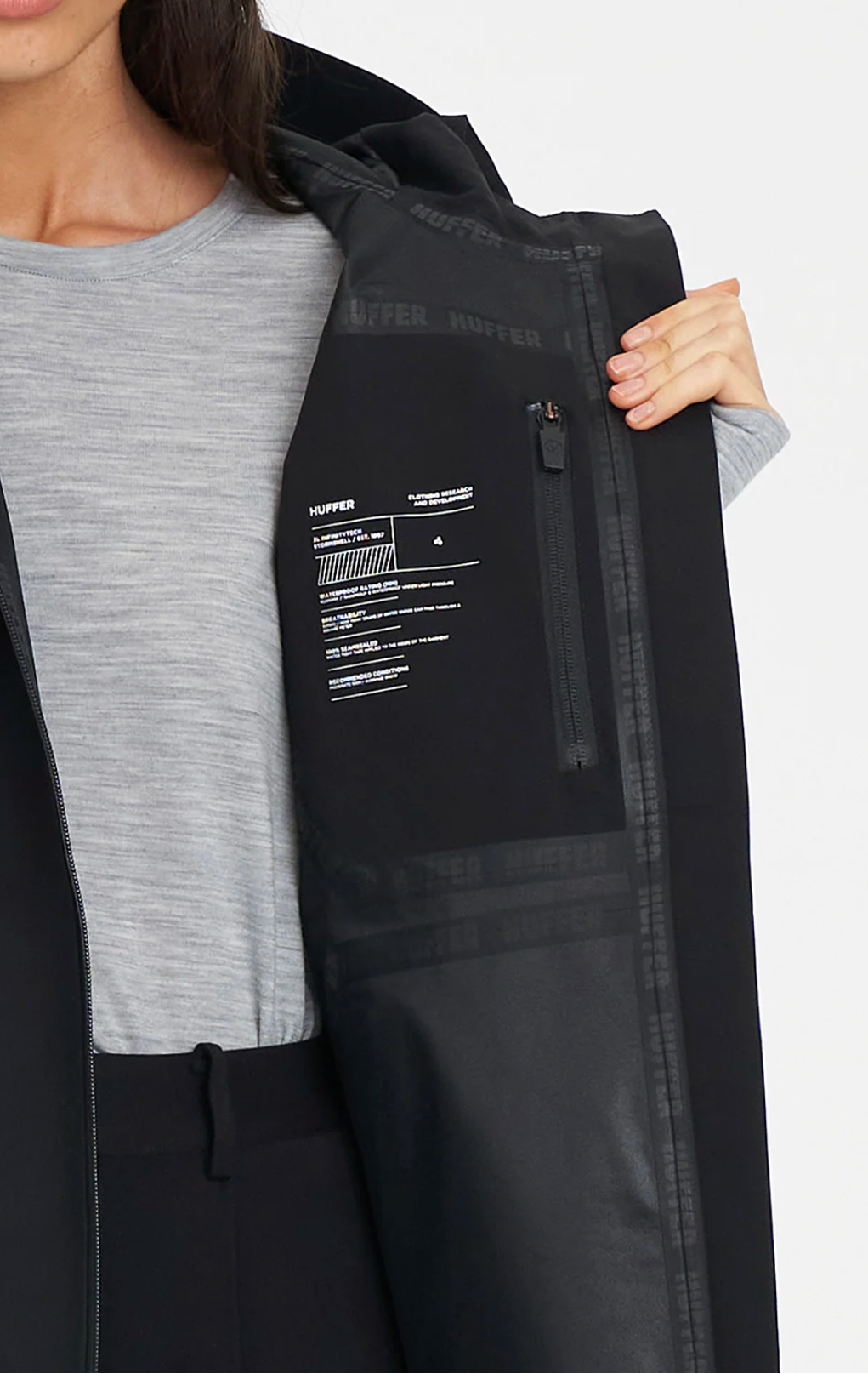 Womens Infinitytech Stormshell Jacket Huffer