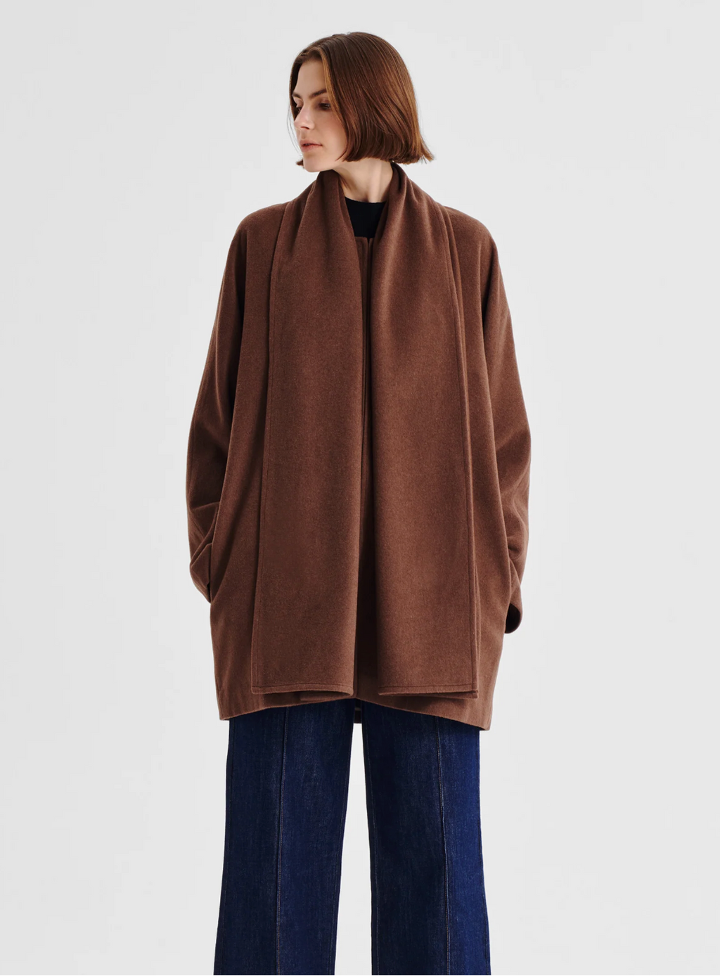 Etta Cape Coat Nutmeg Morrison