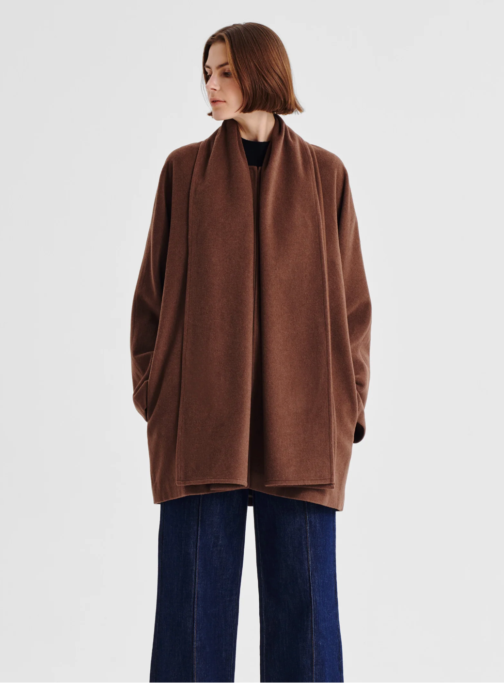 Etta Cape Coat Nutmeg Morrison