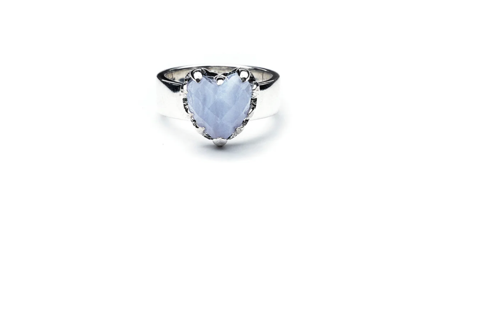 Stolen girlfriends Love claw ring silver
