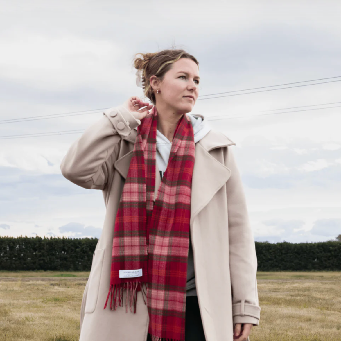 Bowhill Lochcarron lambswool scarf