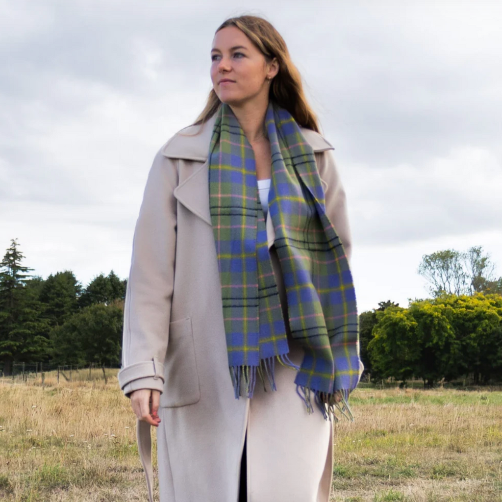 Bowhill Lochcarron lambswool scarf