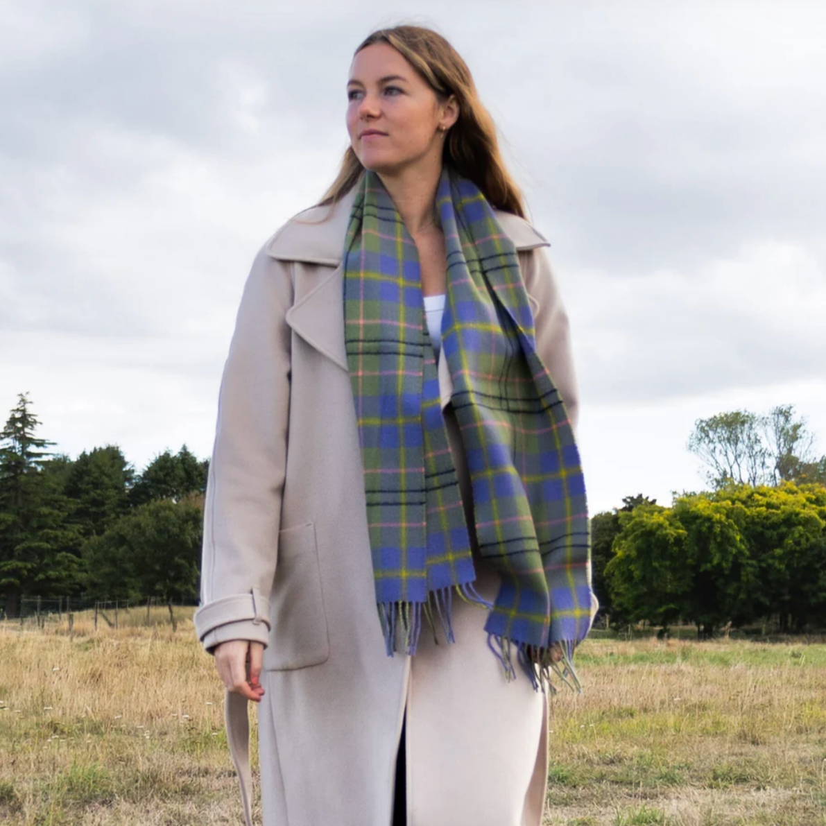 Bowhill Lochcarron lambswool scarf