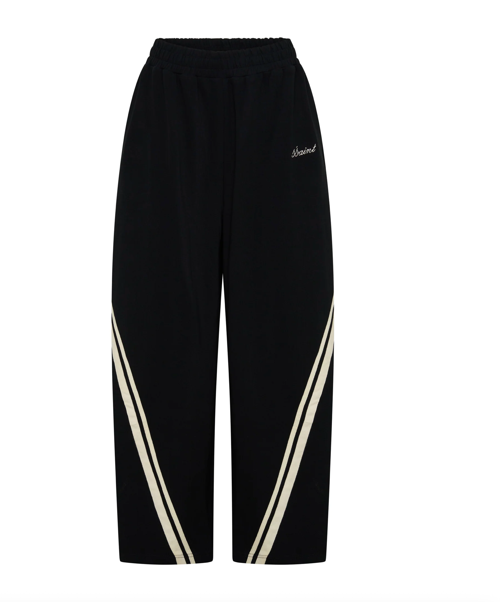 SŚAINT Barrel Trackpant - Black/Butter