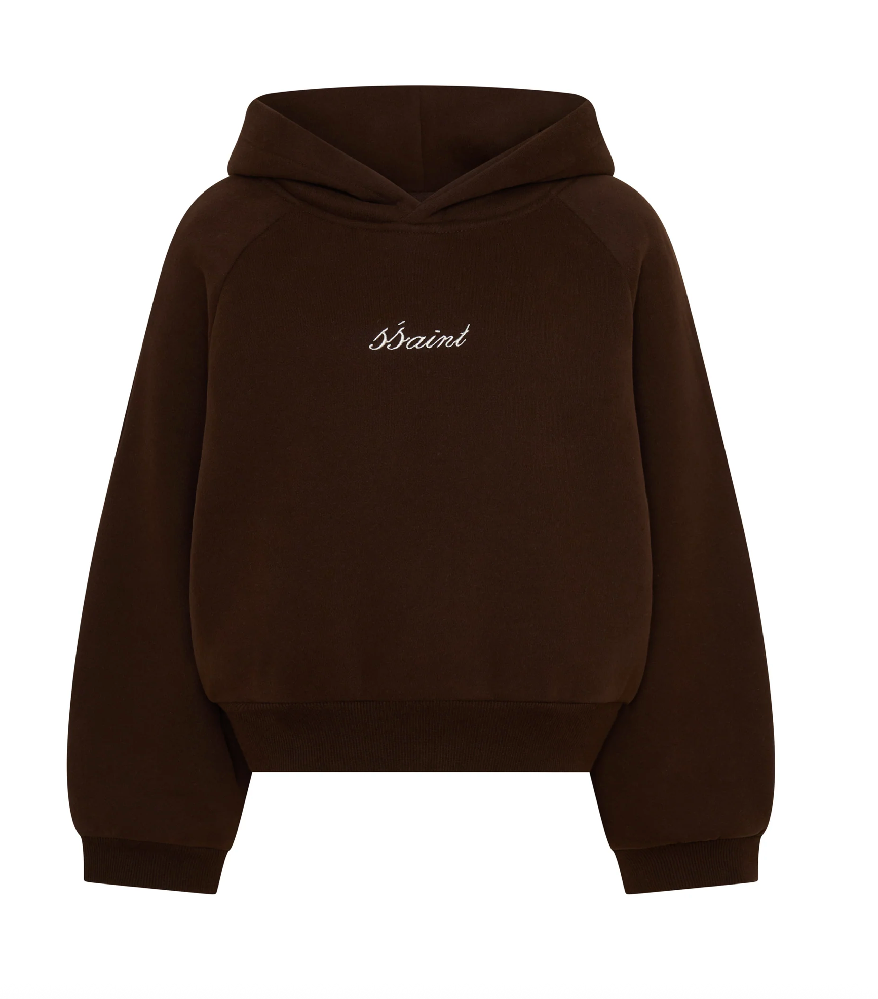 SŚAINT Kids Tonal Hoodie Chocolate