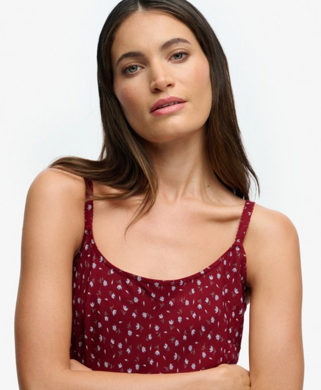 Printed Cami Maxi Dress - Superdry