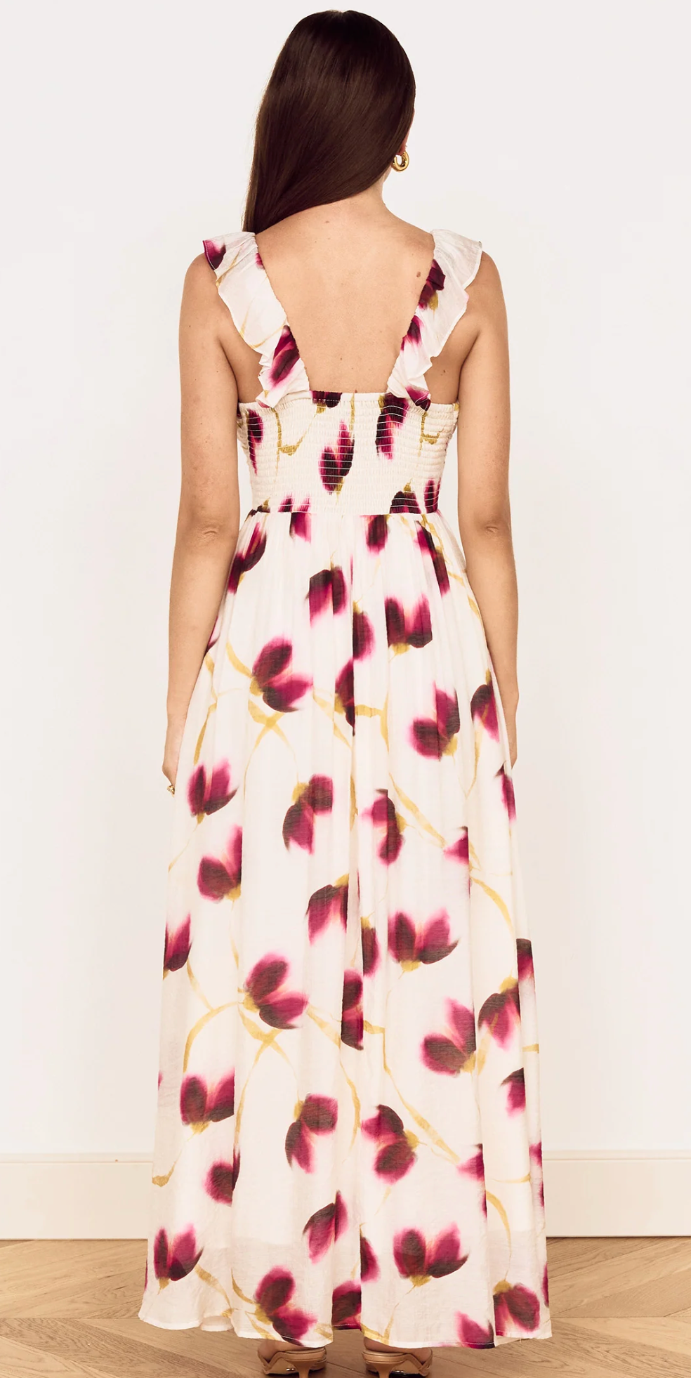 Emery Ruffled Bias Maxi Dress - MINKPINK