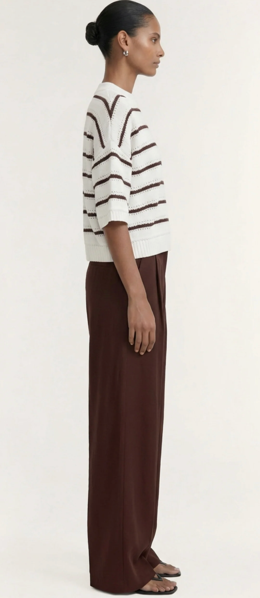 Pillar Stripe Knit Tee - Staple The Label