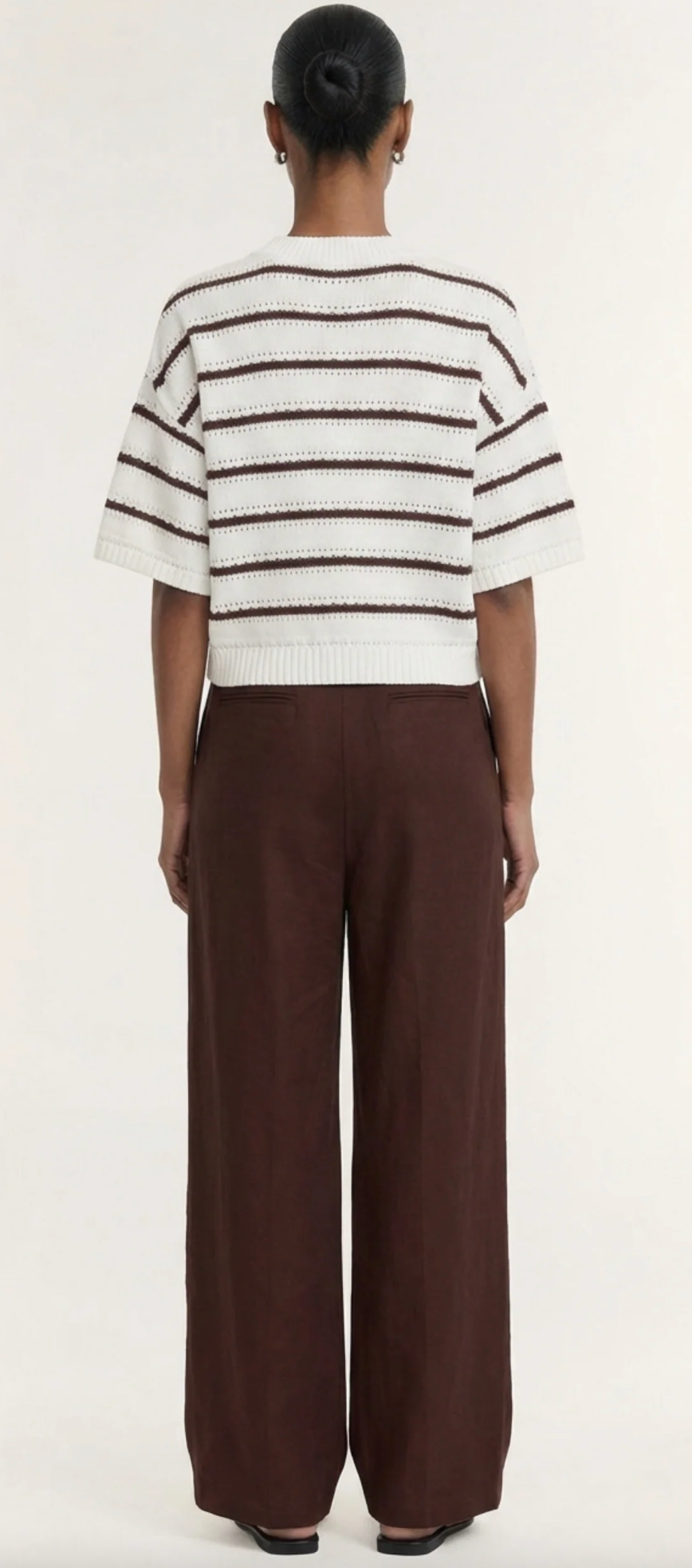 Pillar Stripe Knit Tee - Staple The Label