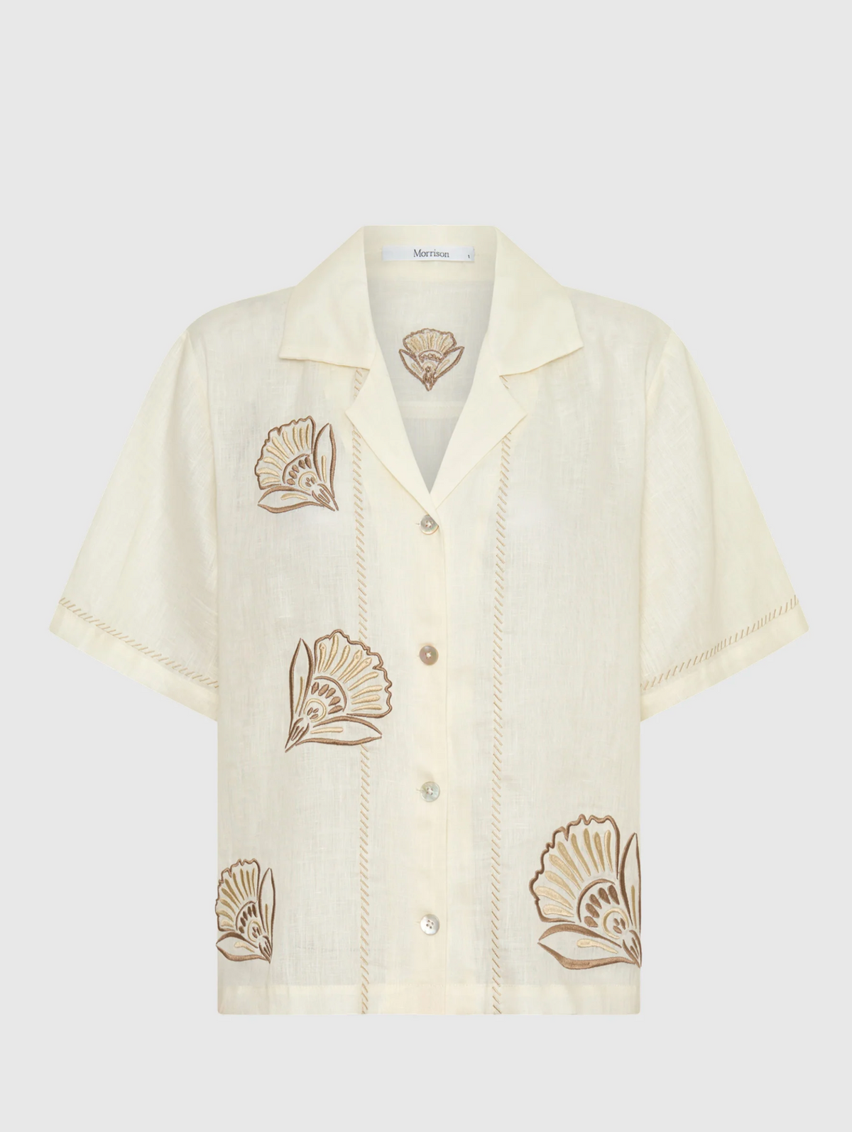 Penelope Linen Shirt-Morrison