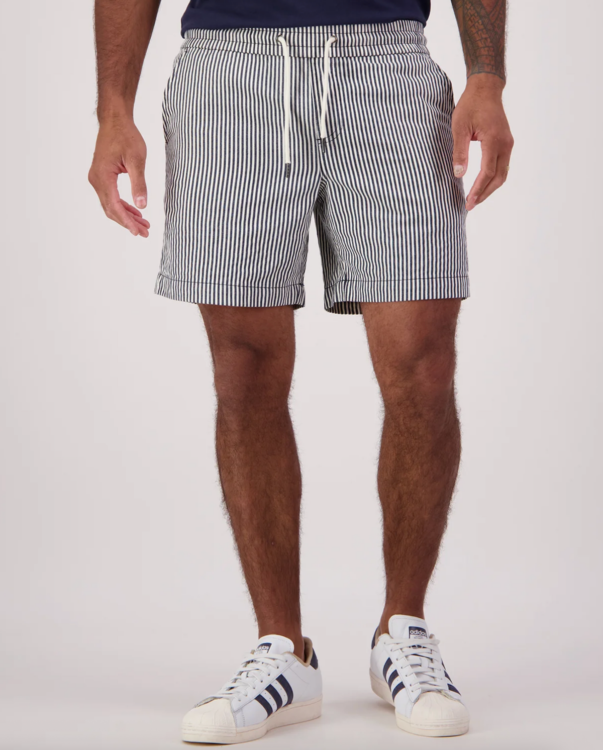 Seaview Mens Stripe Short - Swanndri