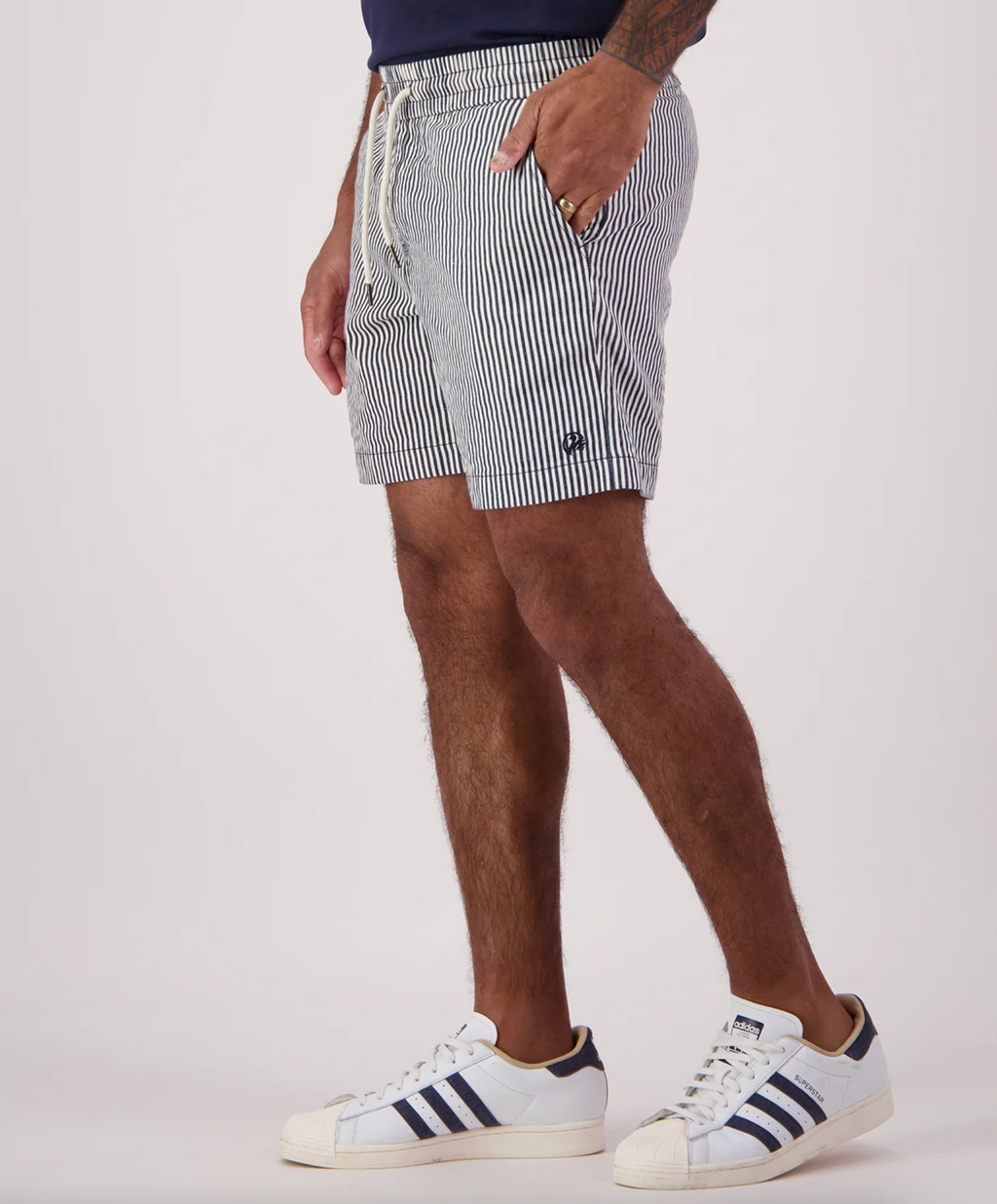 Seaview Mens Stripe Short - Swanndri