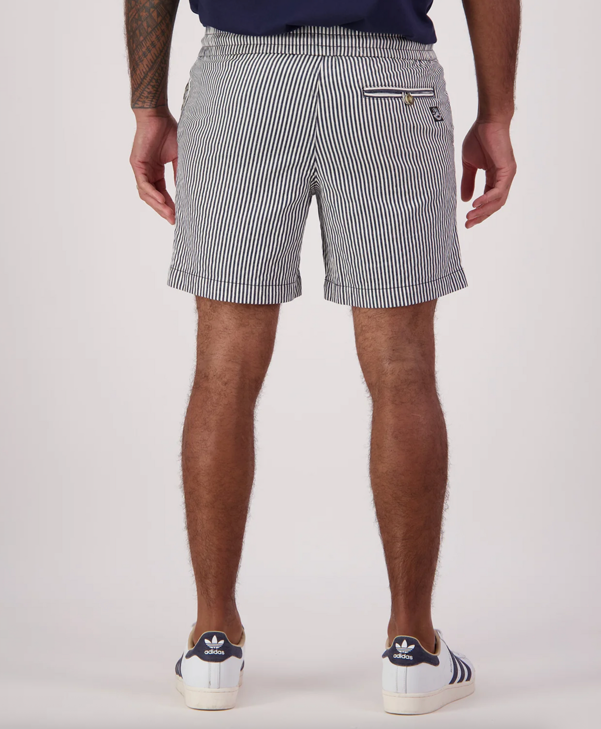 Seaview Mens Stripe Short - Swanndri