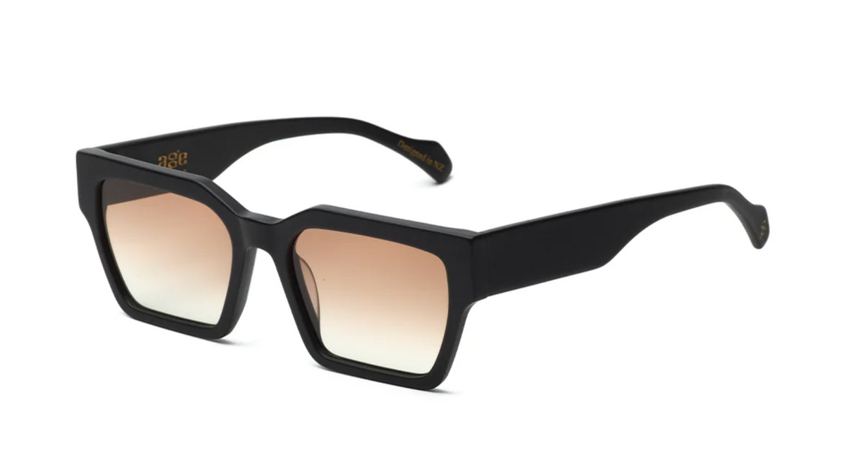 Carnage Black Matte with Green Brown - AGE Eyewear