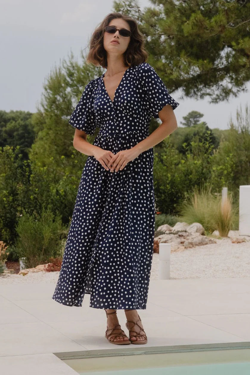 Lisbon polka dot Dress