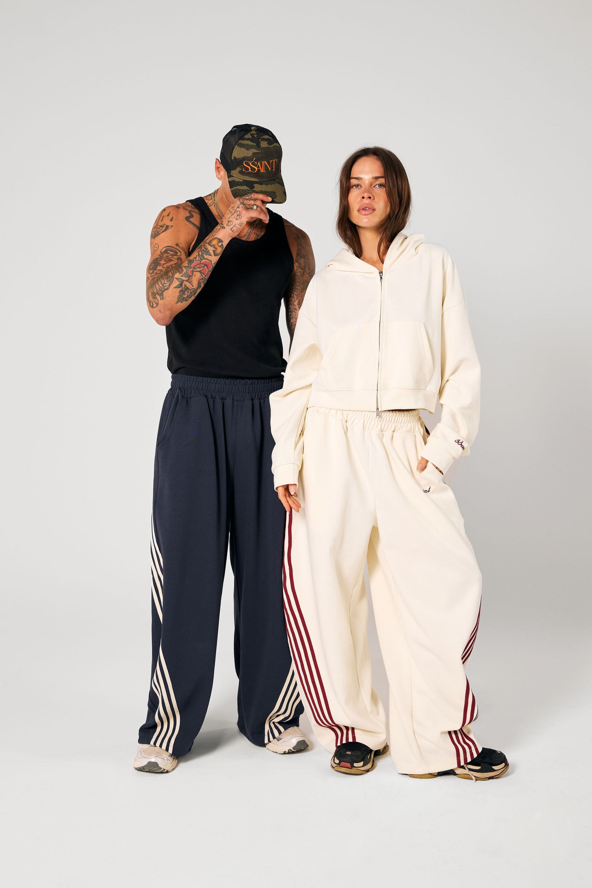 SŚAINT Barrel Pants Butter