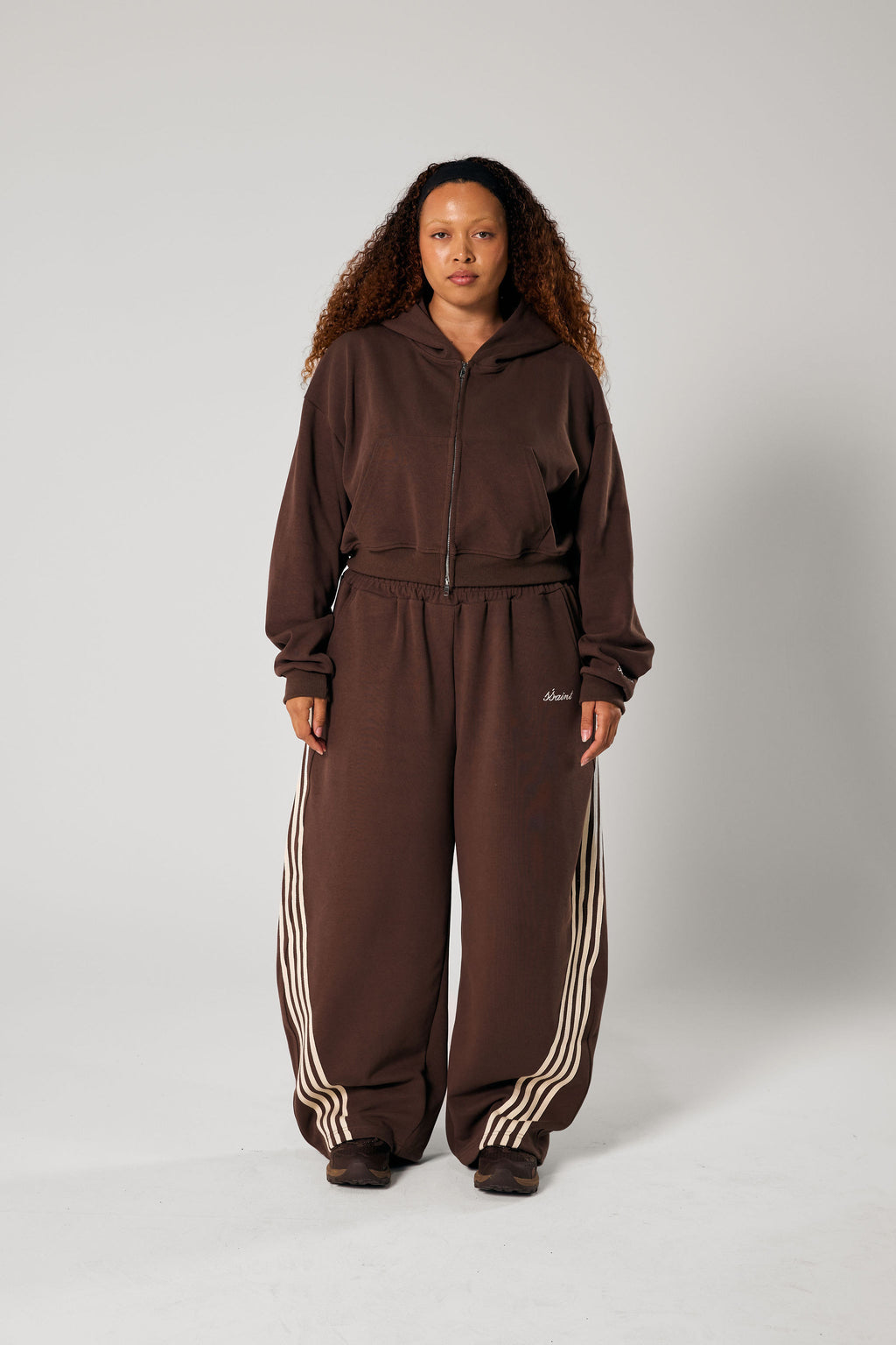SŚAINT Barrel Pants Brown