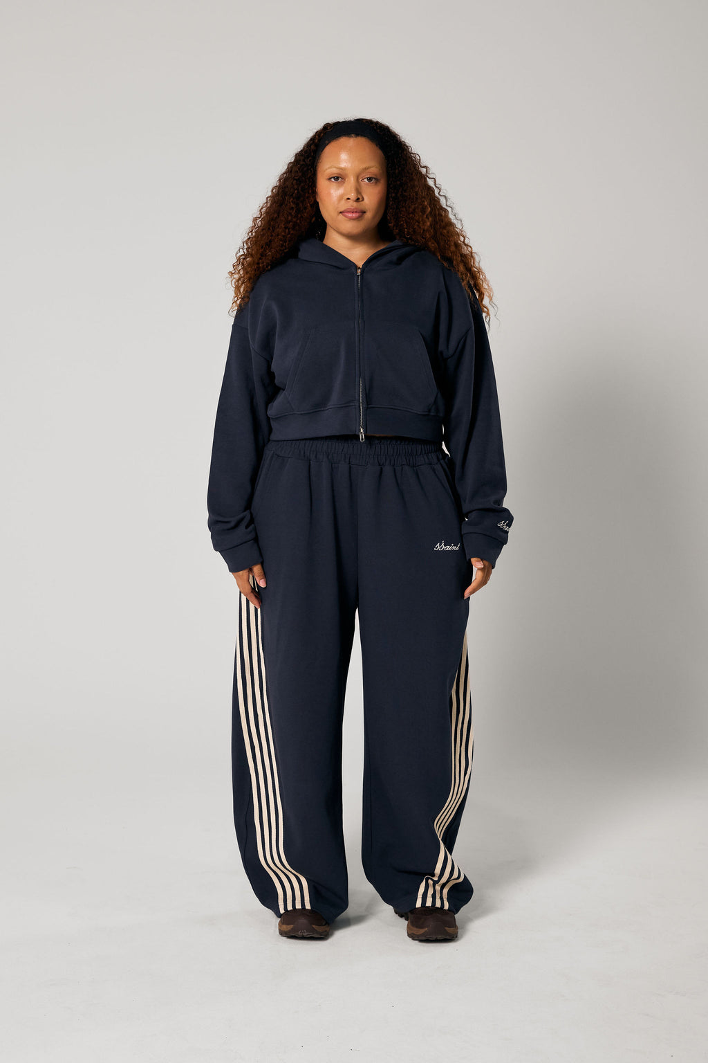 SŚAINT Barrel Pants Navy