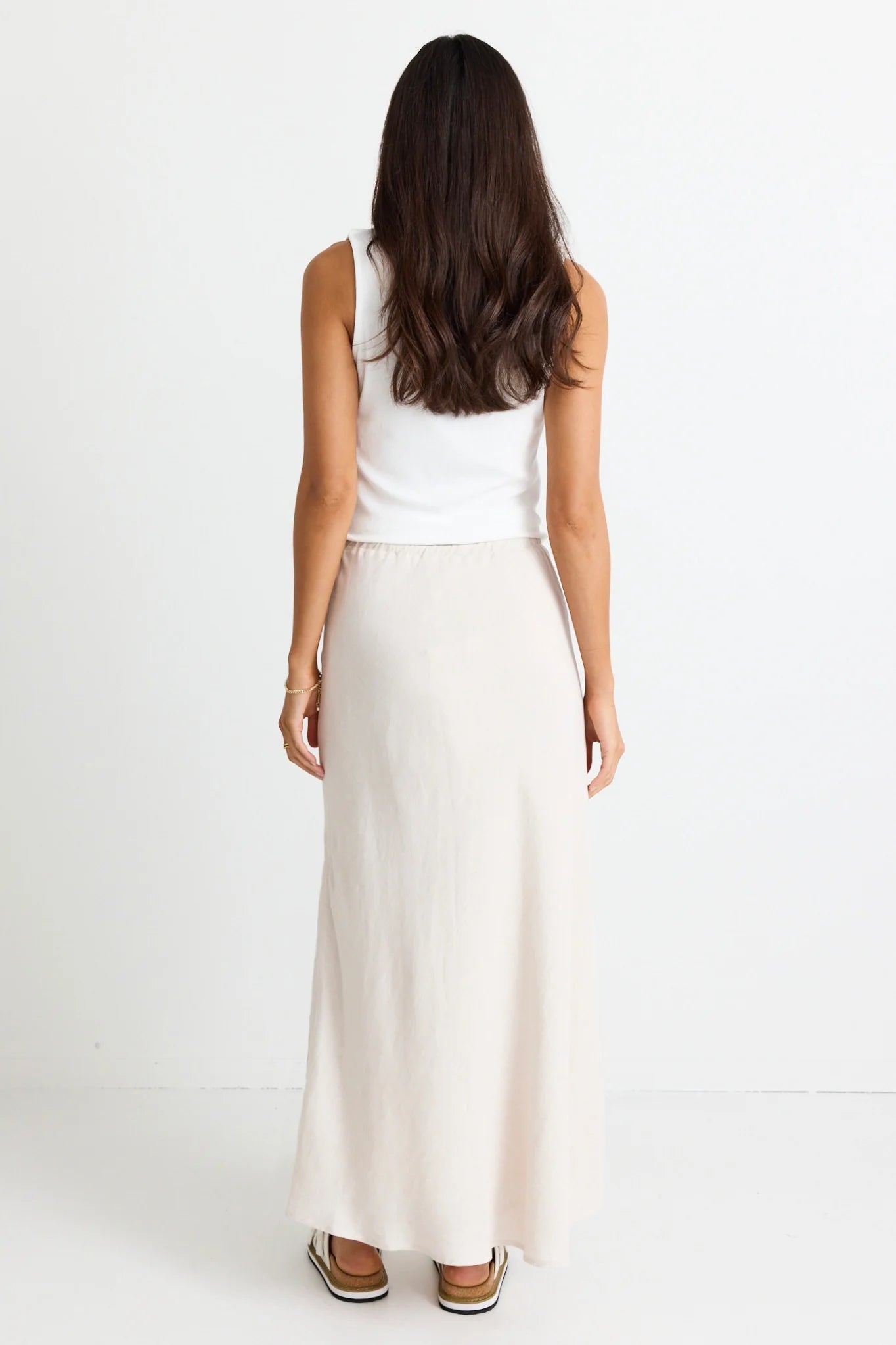 Summit Tie Waist Maxi  Among The Brave