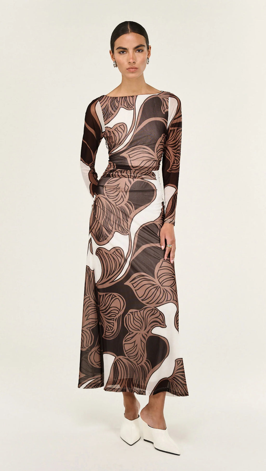 Ulla Mesh Midi Dress. Staple The Label