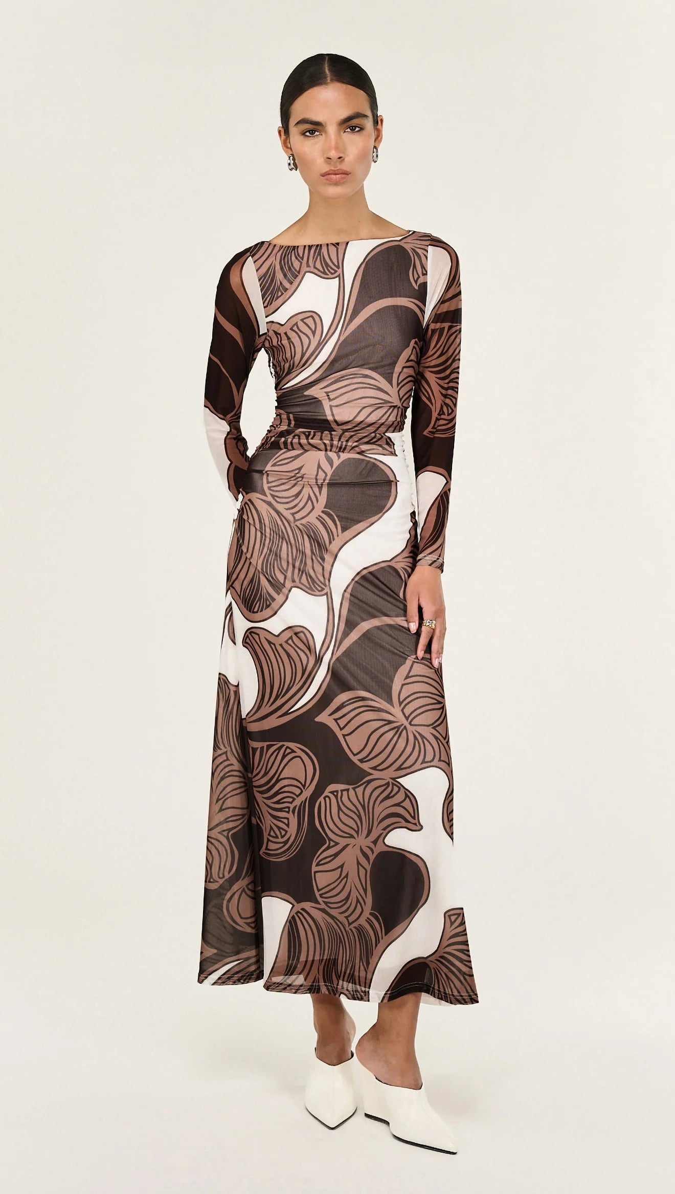 Ulla Mesh Midi Dress. Staple The Label