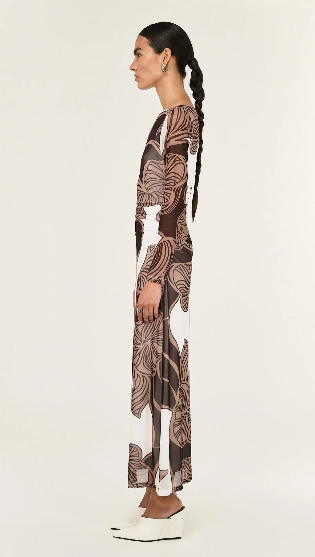 Ulla Mesh Midi Dress. Staple The Label
