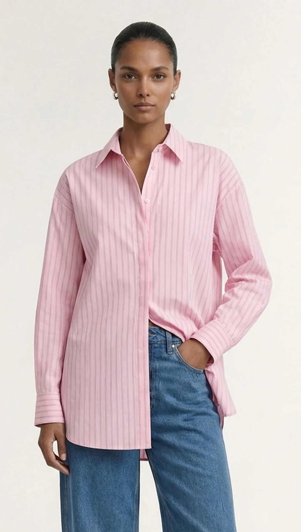 Kari Oversized Shirt. Staple The Label