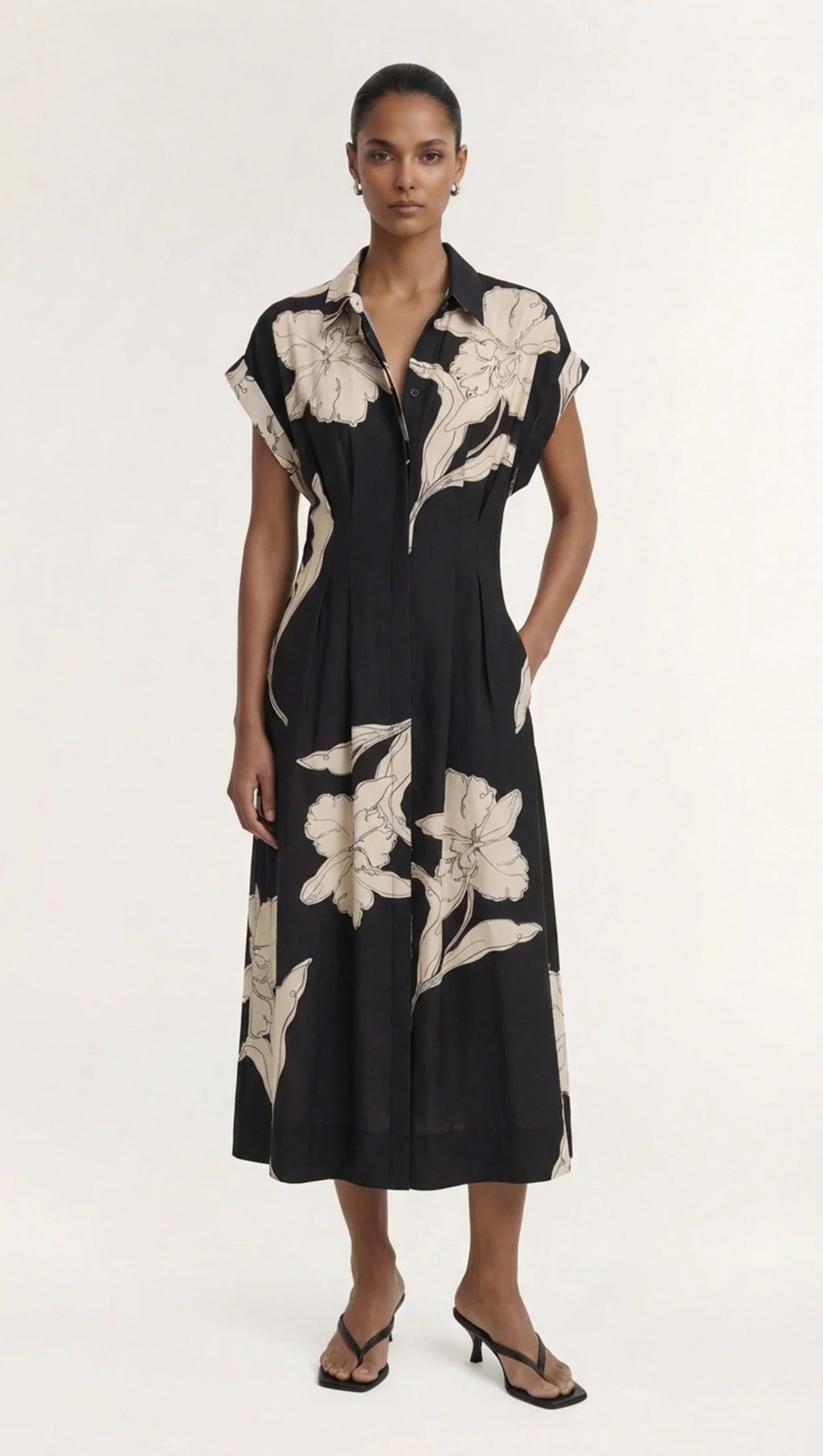 Veda Midi Dress. Staple The Label