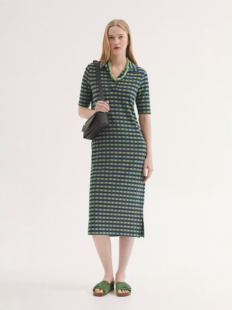 Nice Les Pins Jacquard Dress - Nice Things