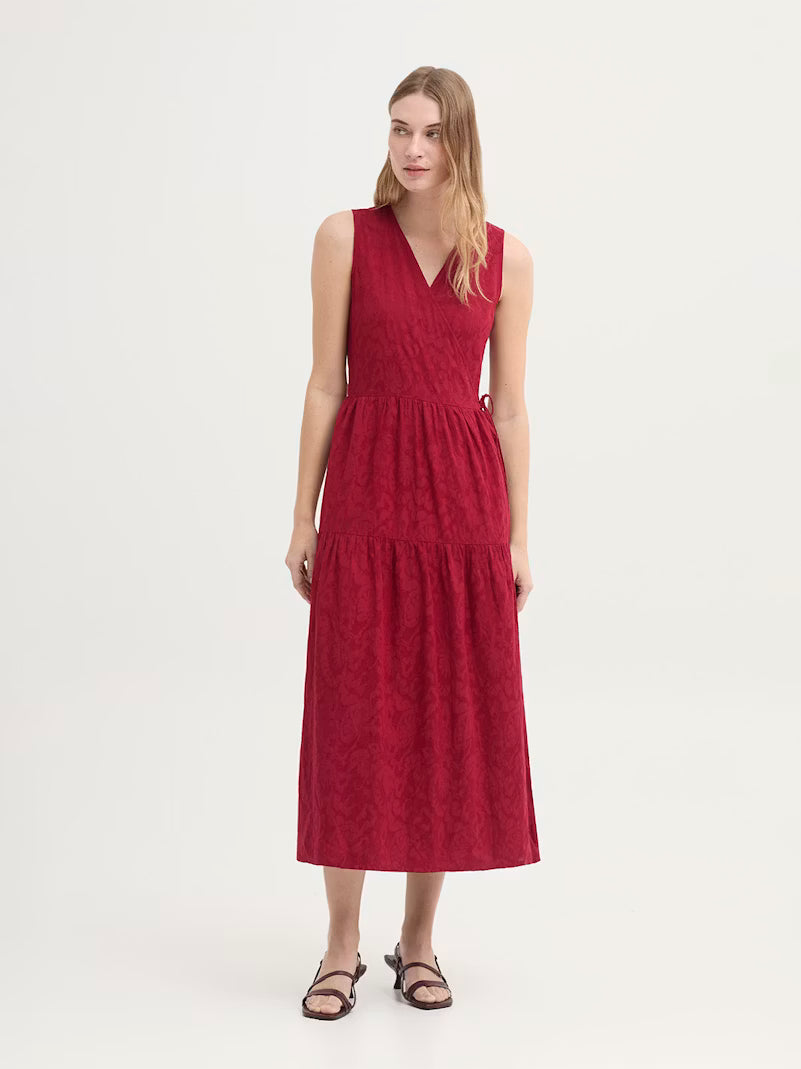 Flowers Jacquard Dress - Nice Things