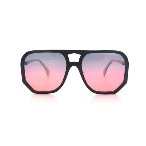 Wager Black with Grey to Red AGE Eyeware